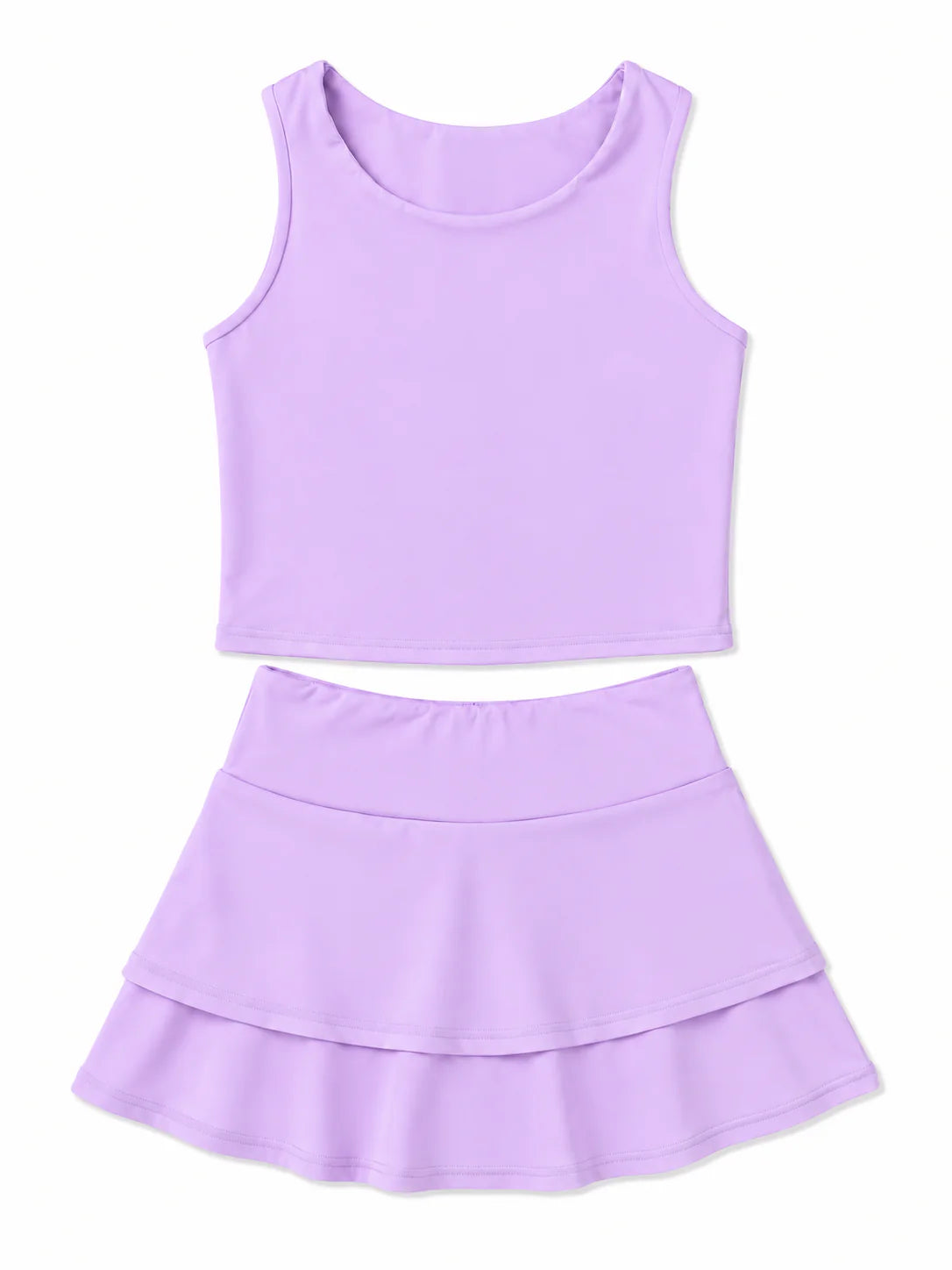 Amelia Lavender Skort Set