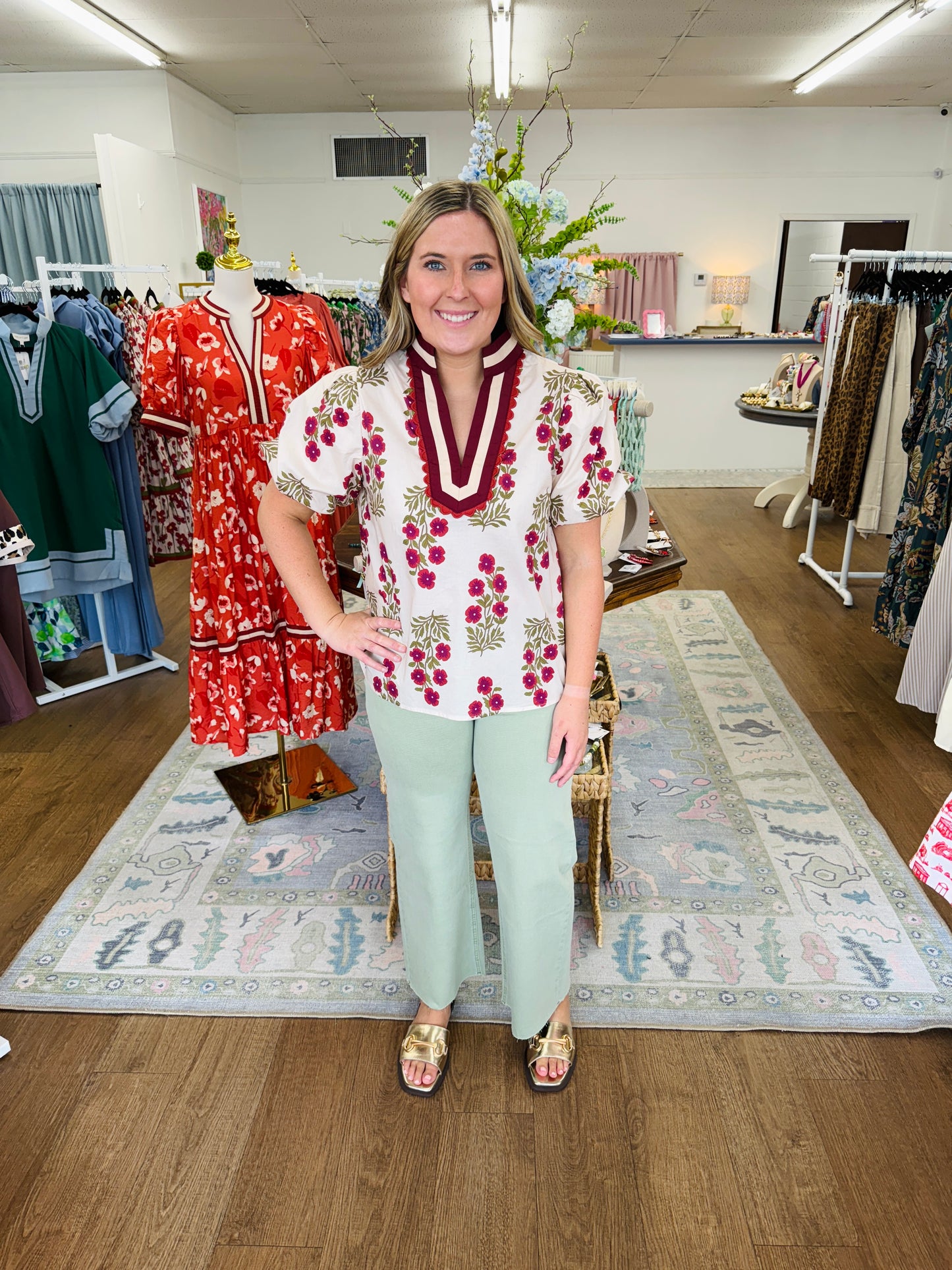 Harvest Blooms Top