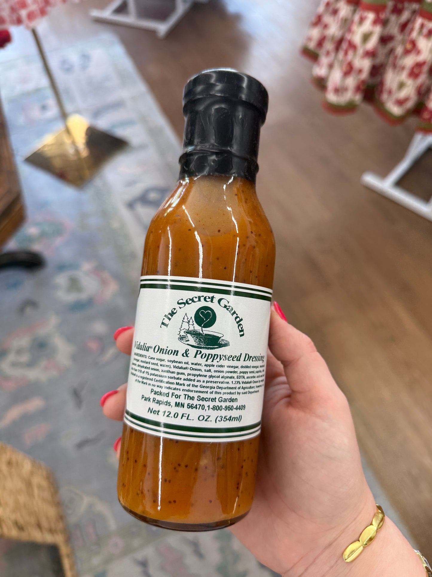 Vidalia Onion Poppyseed Dressing