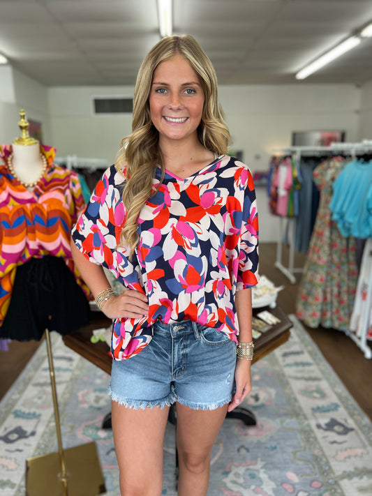 In Love With Florals Top