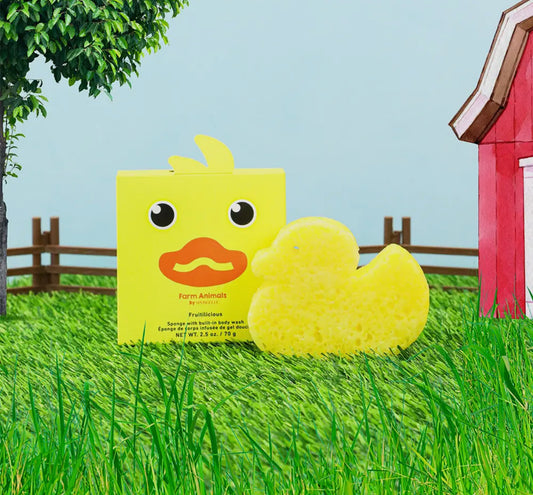 Spongellé Danny Duck Farm Animal Sponge