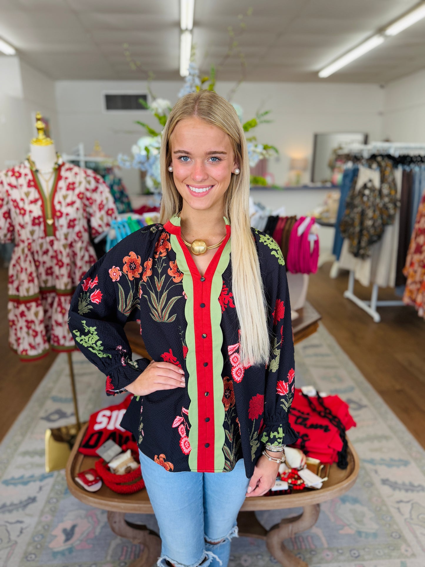 Midnights Floral Top
