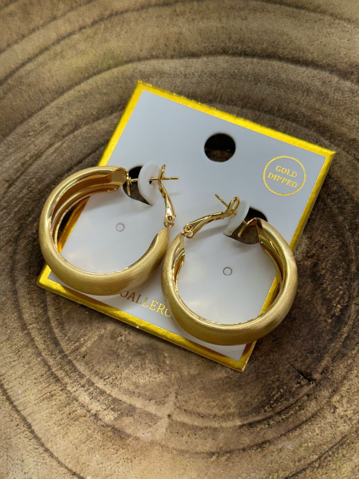 Classic Gold Hoops