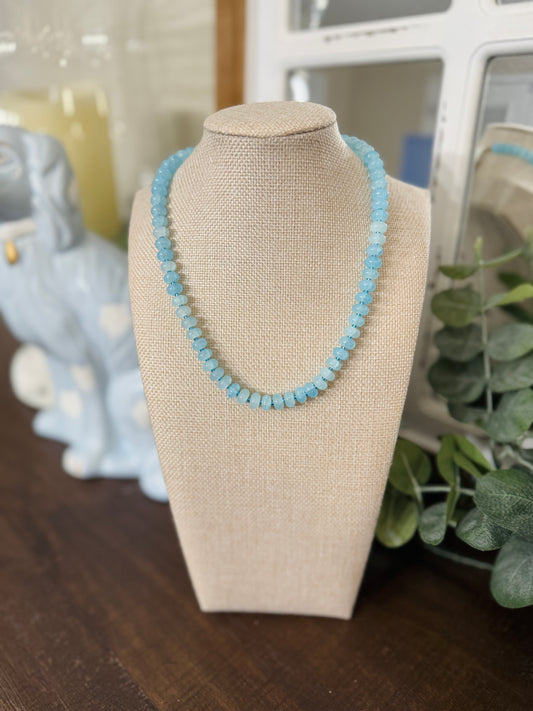 Take Me Necklace-Blue