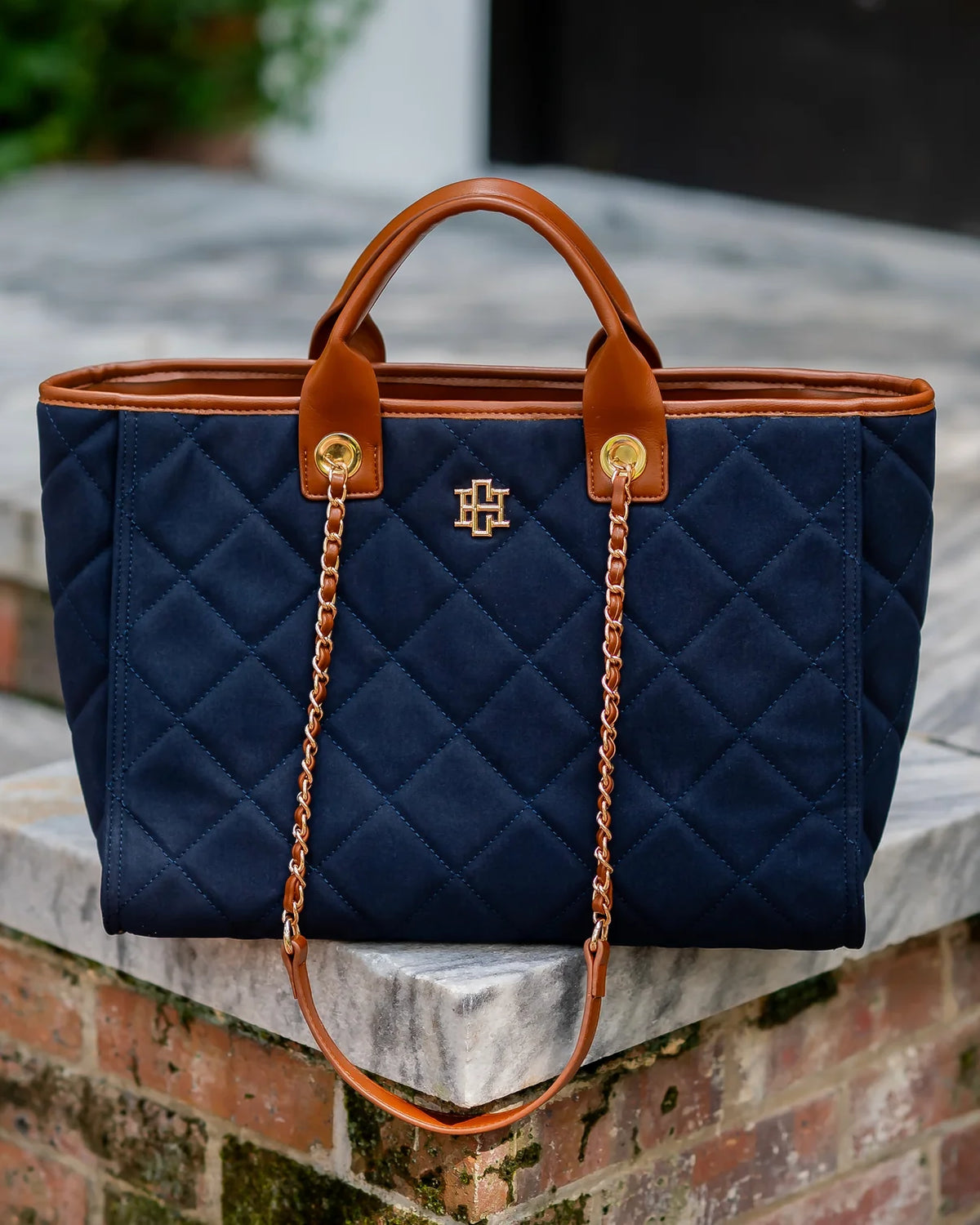 Missy Tote-Navy S LD
