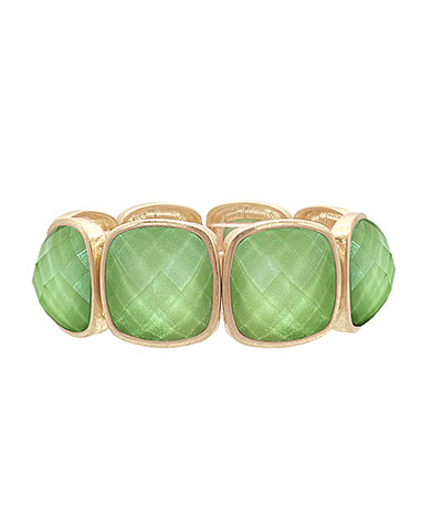Be Jeweled Bracelet-Green