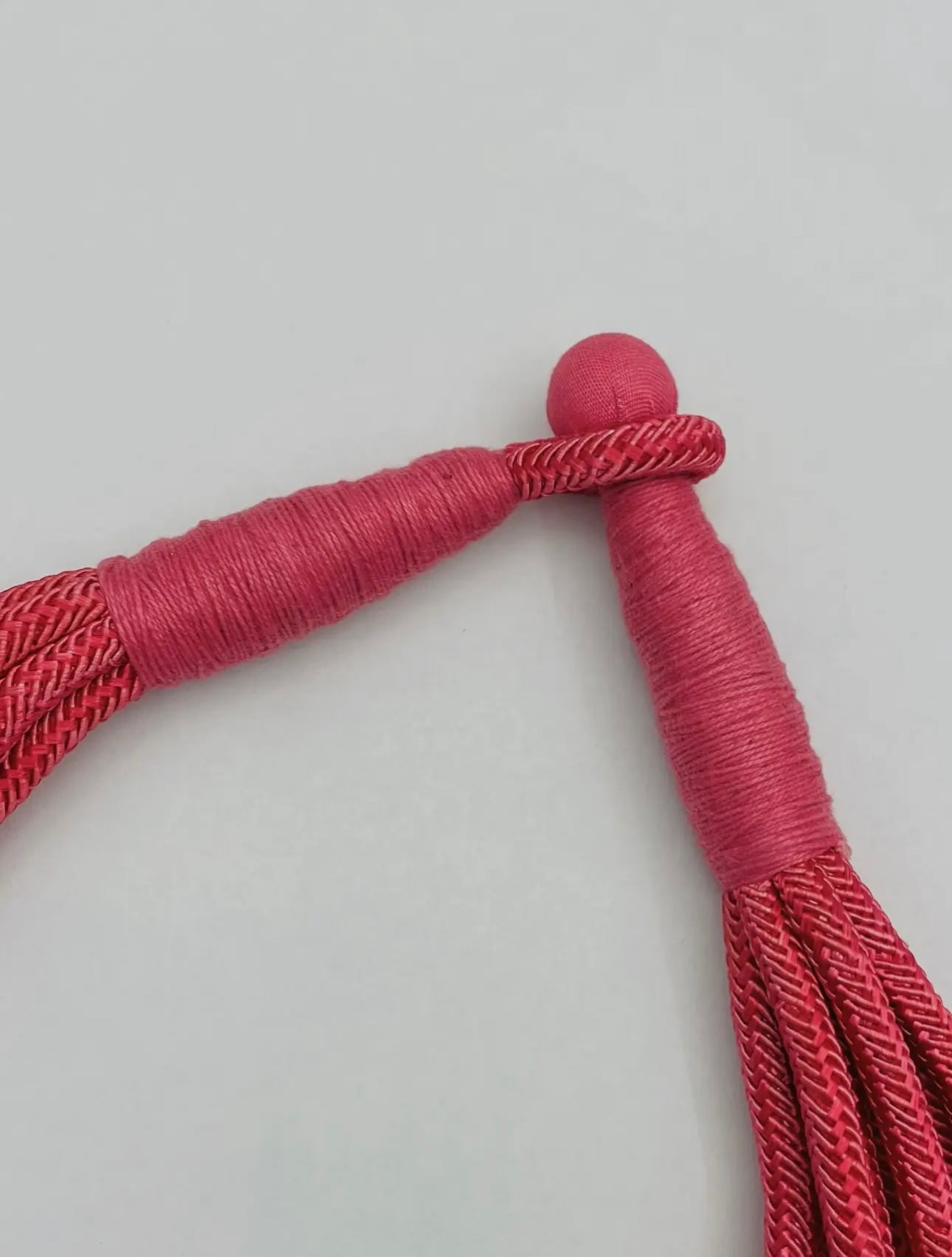 Pink Rope Necklace