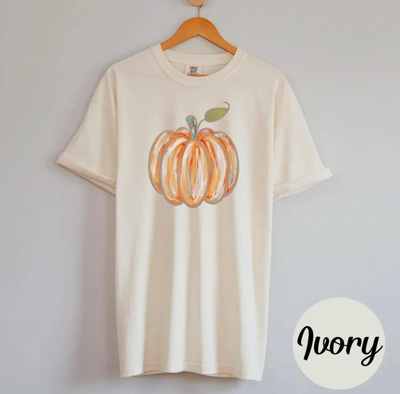 Watercolor Pumpkin T-Shirt