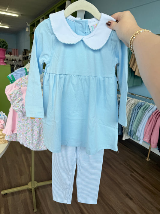 Charlotte Pant Set-Light Blue