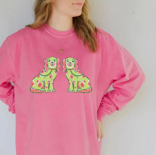 Staffordshire Dogs Long Sleeve Tee