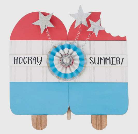 Hooray Summer Popsicle Glory Haus Topper