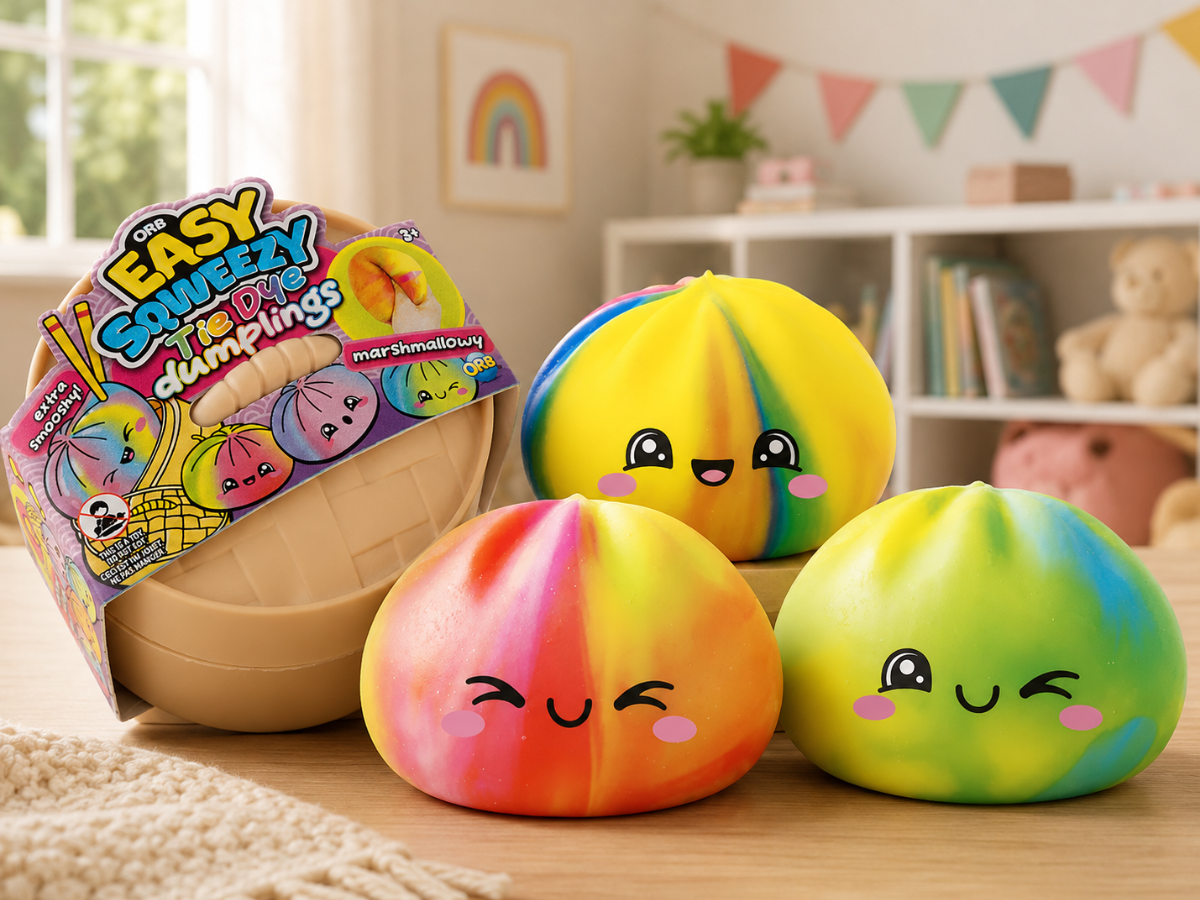 Squishy Squeeze Tie Dye Dumplings Mystery Pack (1 RANDOM Color)
