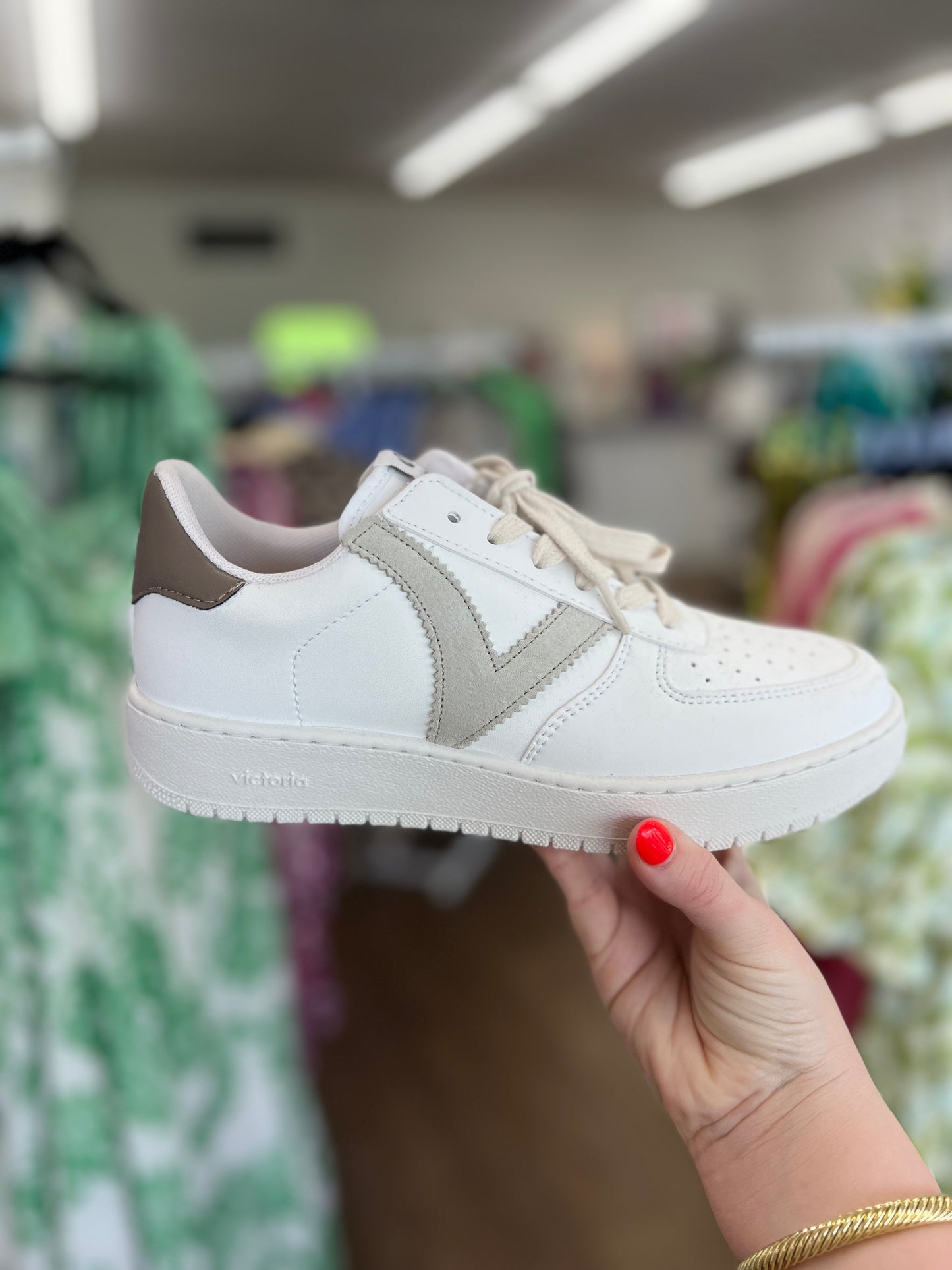 Victoria Sneakers-Taupe