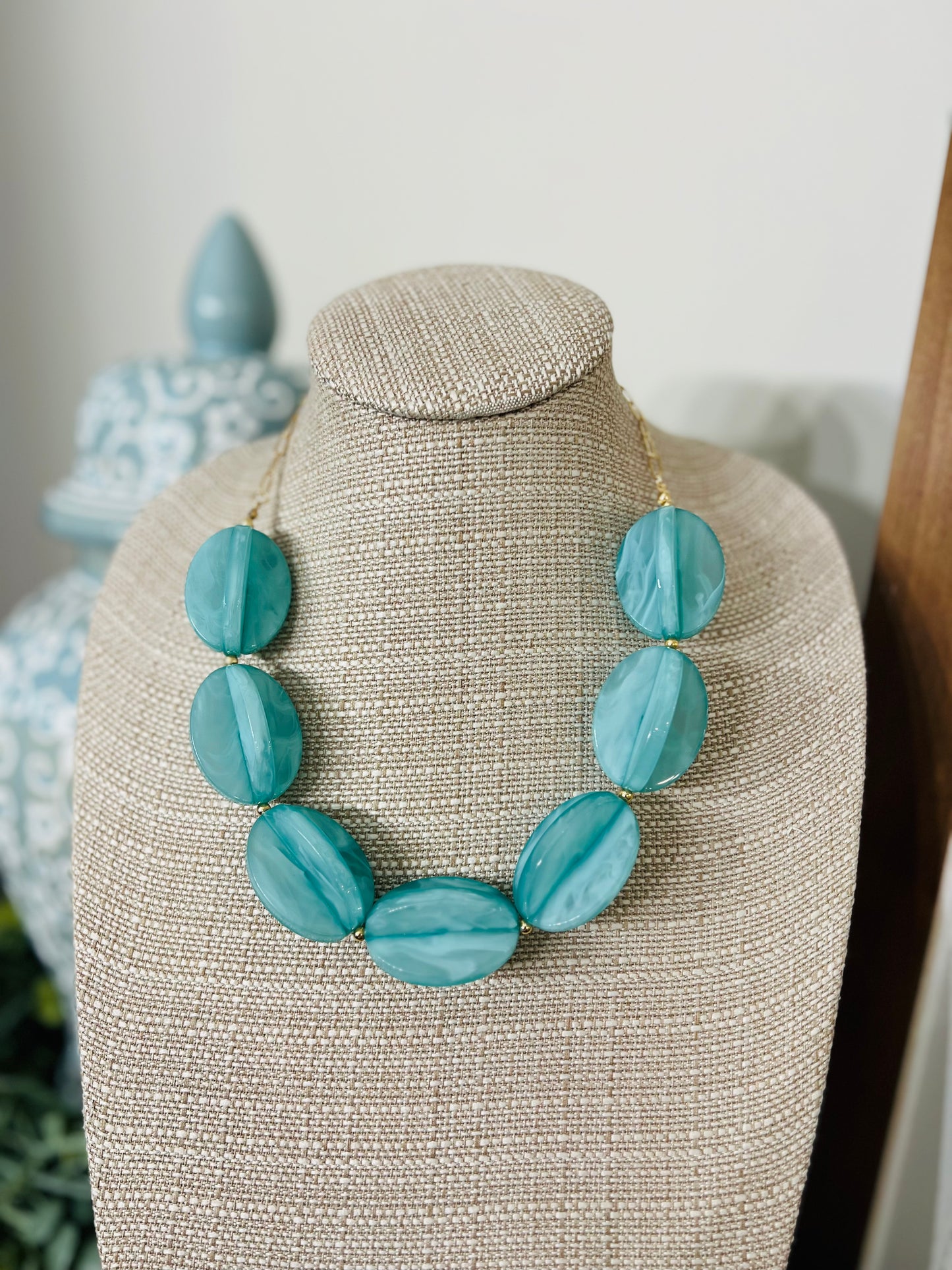 So Divine Necklace-Turquoise