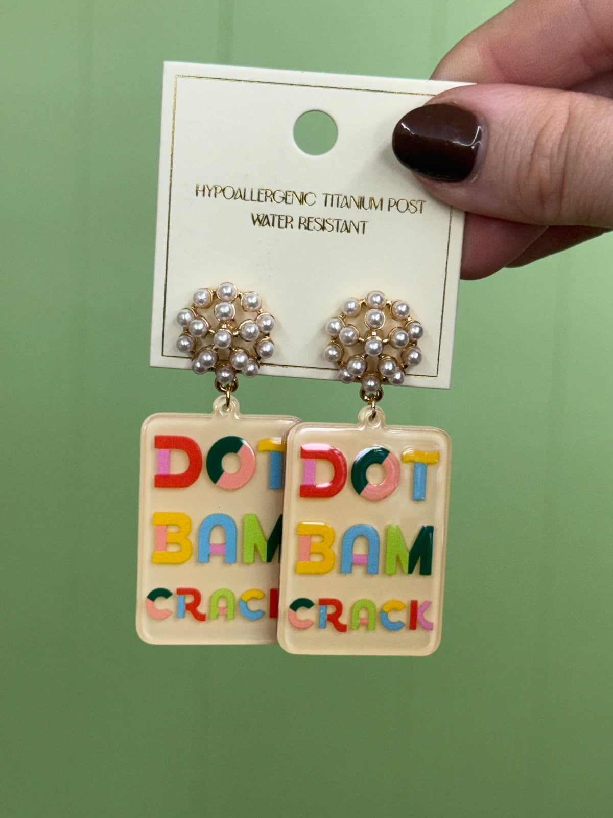 Oh So Mahjong Earrings