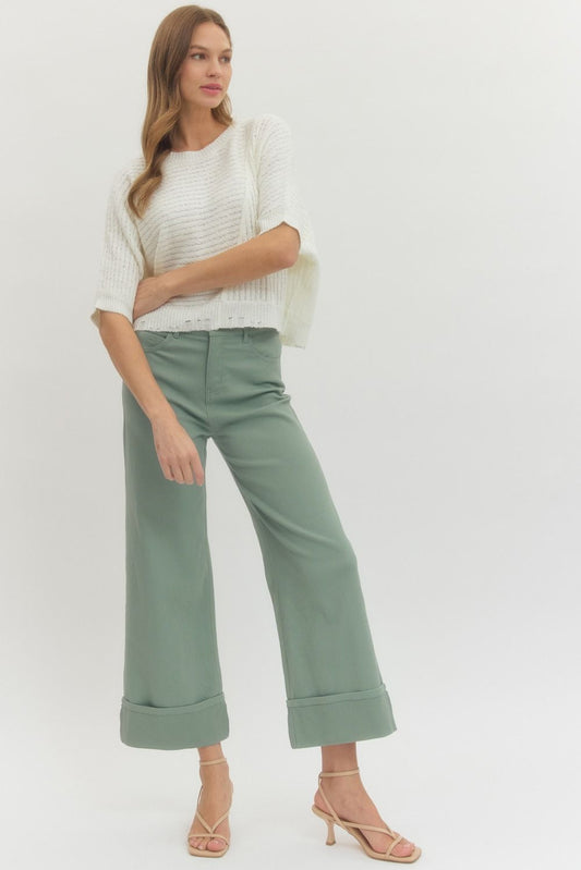 The Claire Bottoms-Seafoam