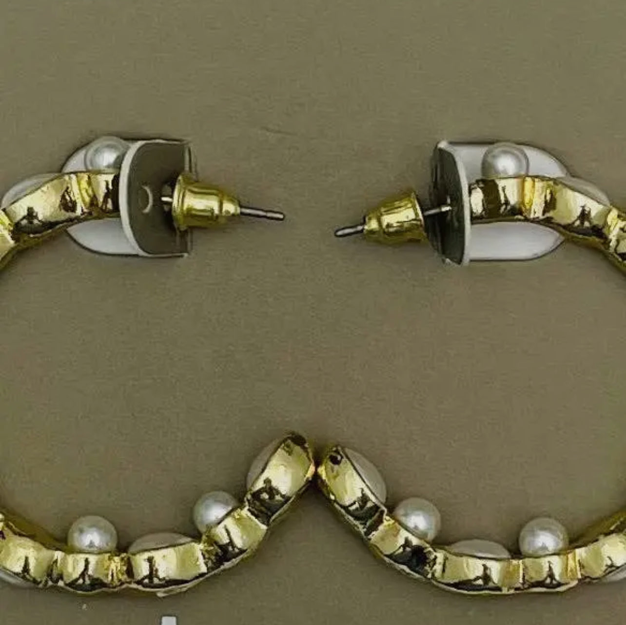 Tender Hoop-Gold/Pearl
