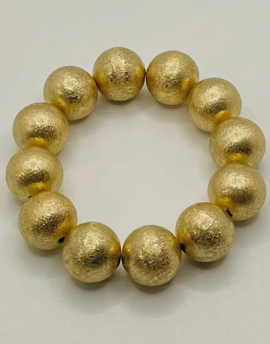 Gold Ball Bracelet