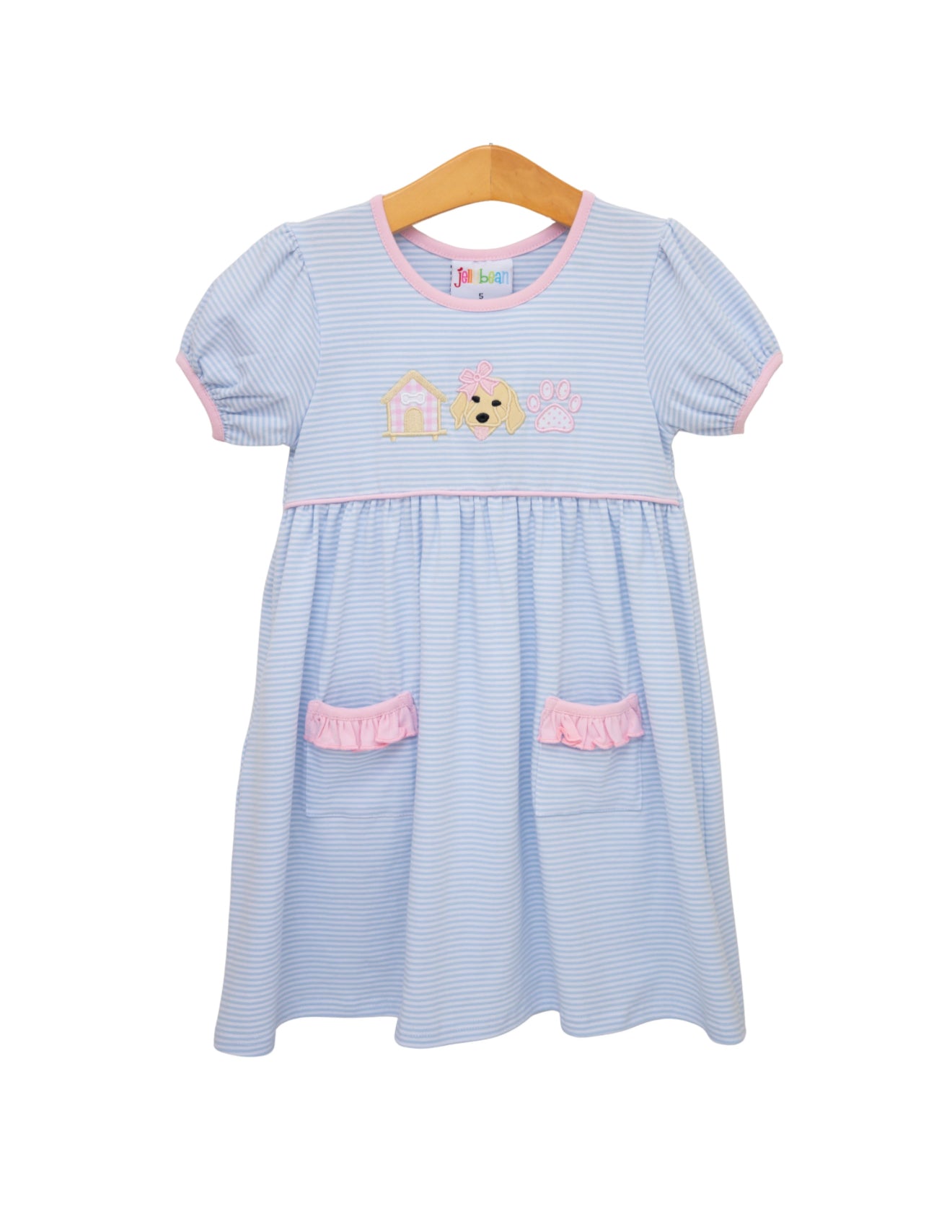 Pups & Paws Ruffle Pocket Dress
