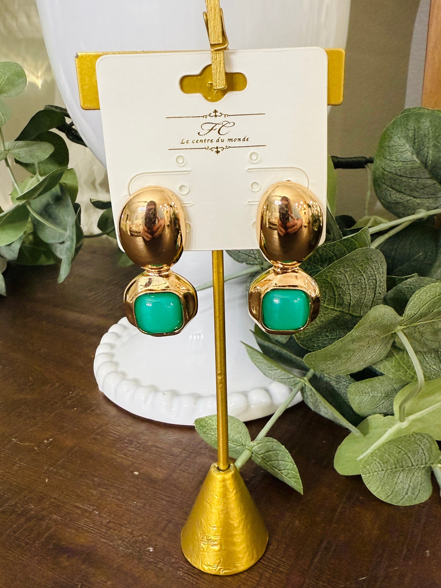 So Sweet Earrings-Green