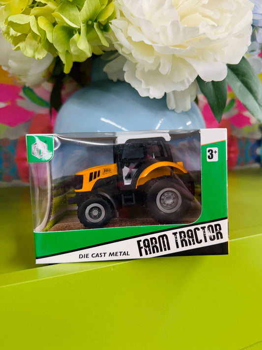 Yellow Toy Tractor