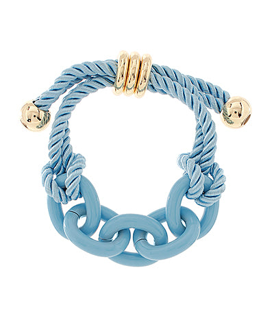 Chain Of Command Bracelet-Blue