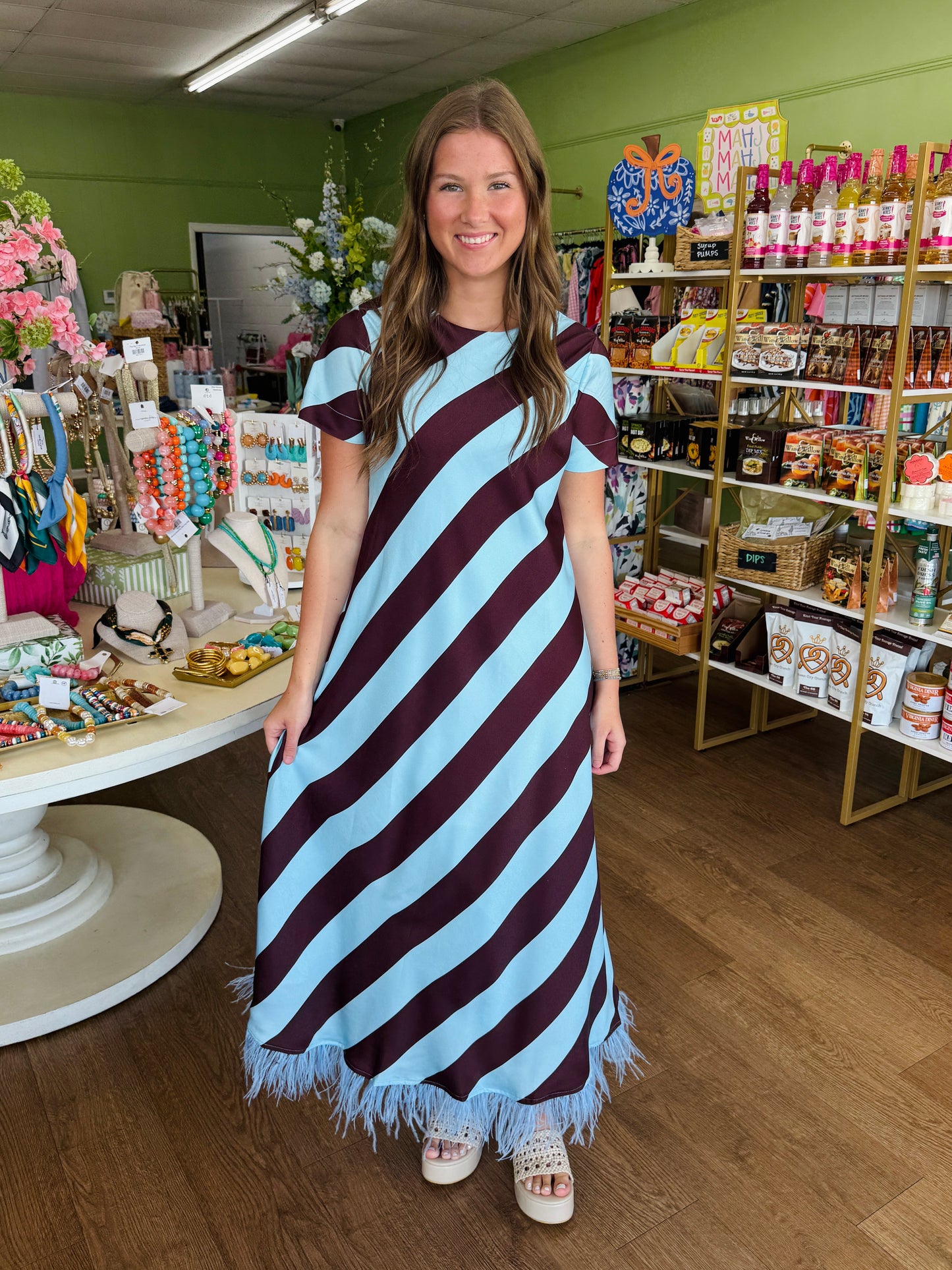 The Avalon Striped Dress