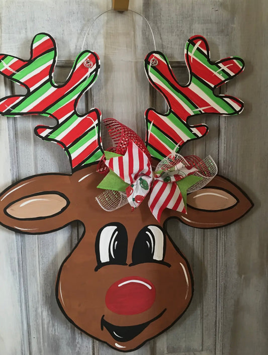 Reindeer Door Hanger