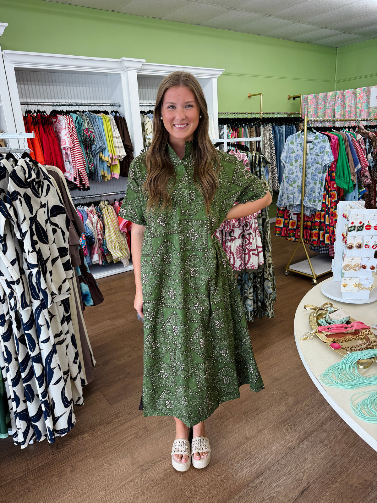 Western Roots Midi Dress