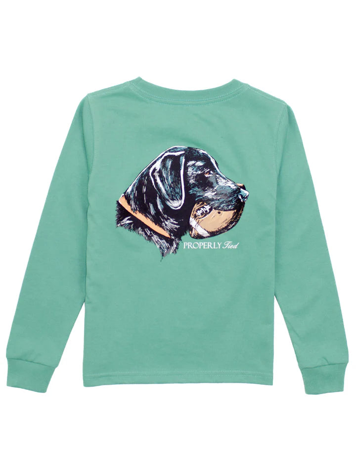Boys Good Catch LS-Ivy