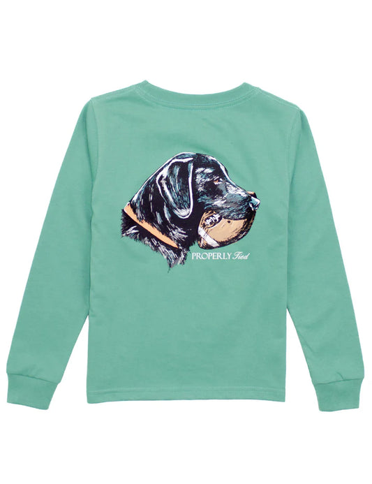 Boys Good Catch LS-Ivy