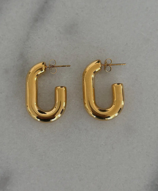 Oval Hoops