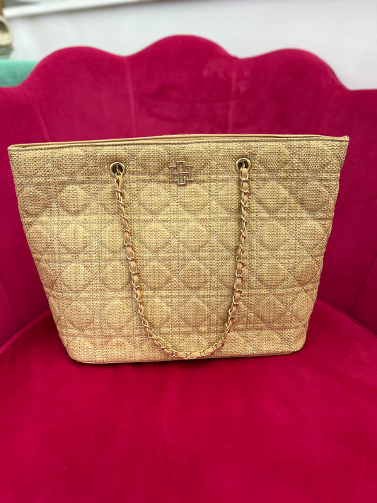 Quentin Tote Natural Quilted LQ