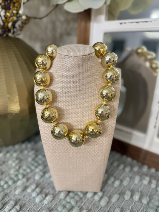 The Moment Necklace-Gold