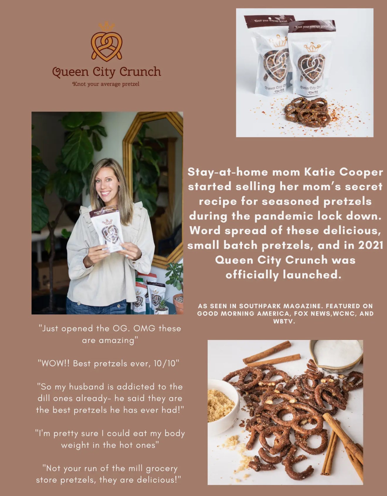Queen City Crunch-The “OG” Pretzel