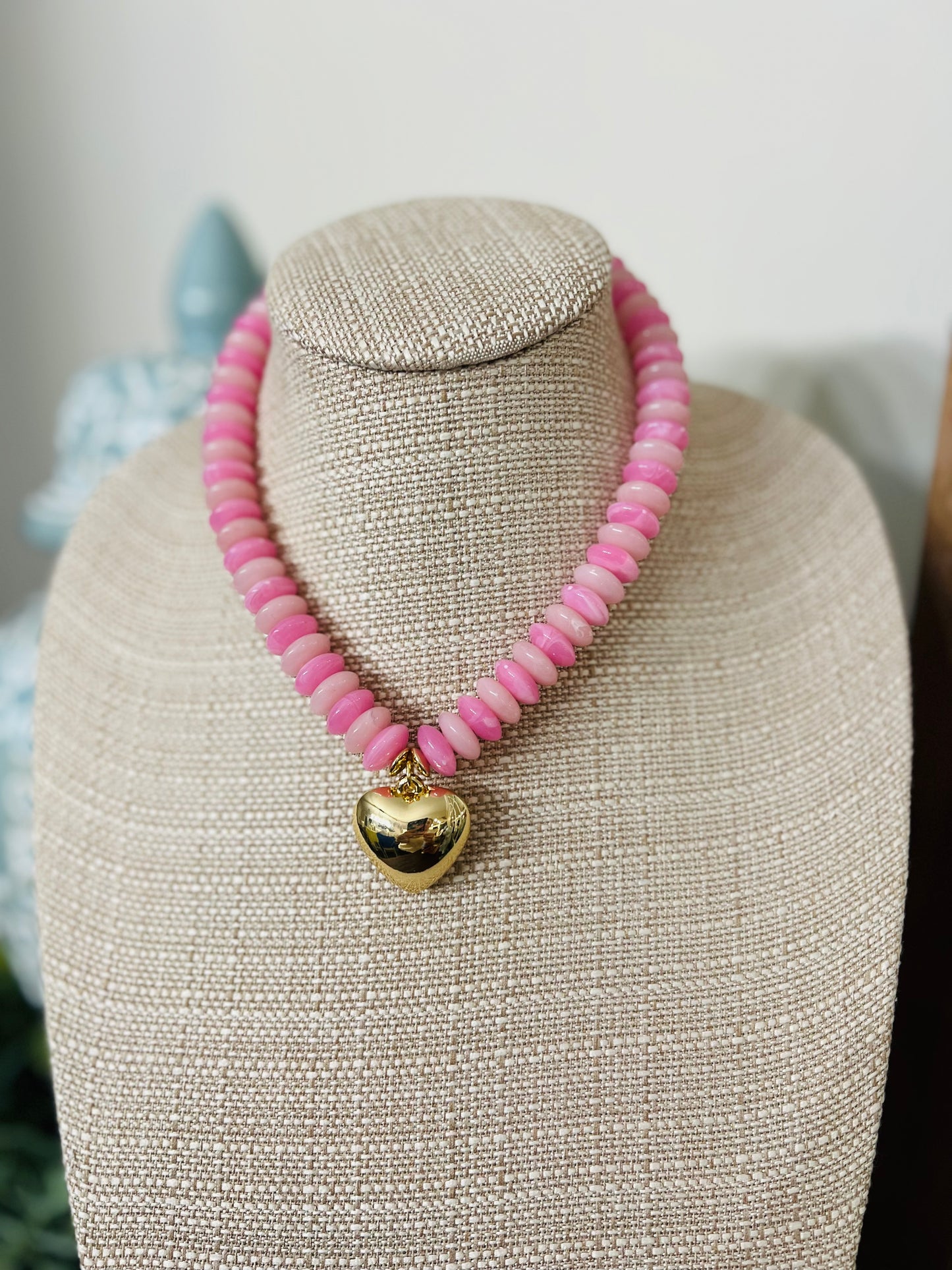 In Love Necklace-Pink