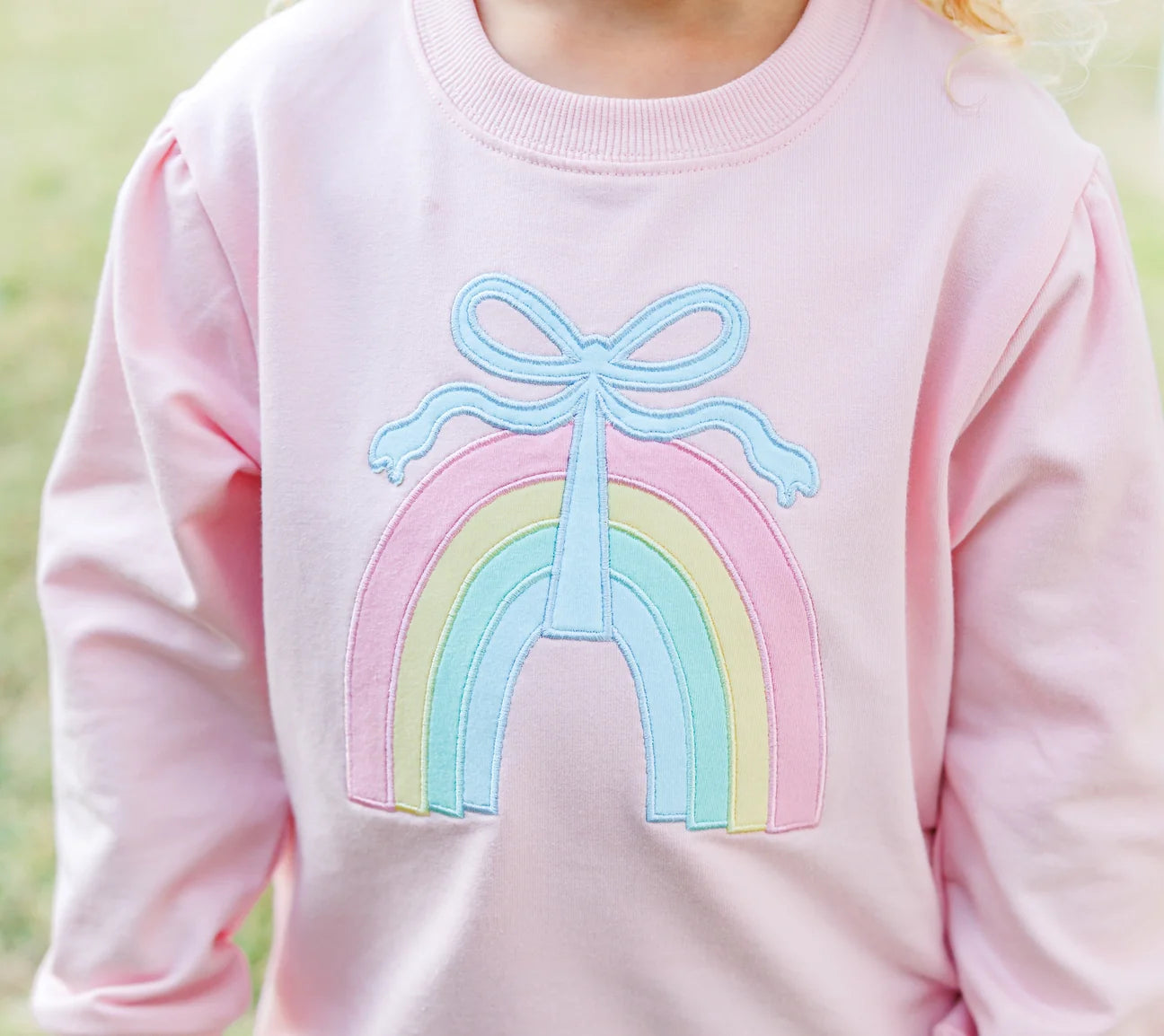 TSK French Terry Pullover-Rainbow