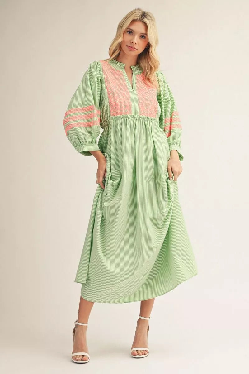 Lime Maxi Dress