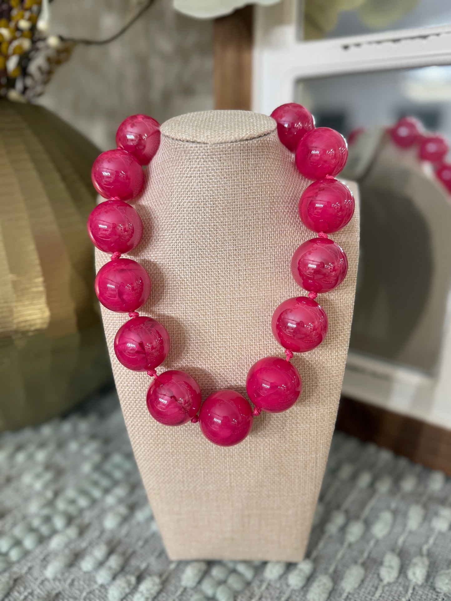 The Moment Necklace-Pink