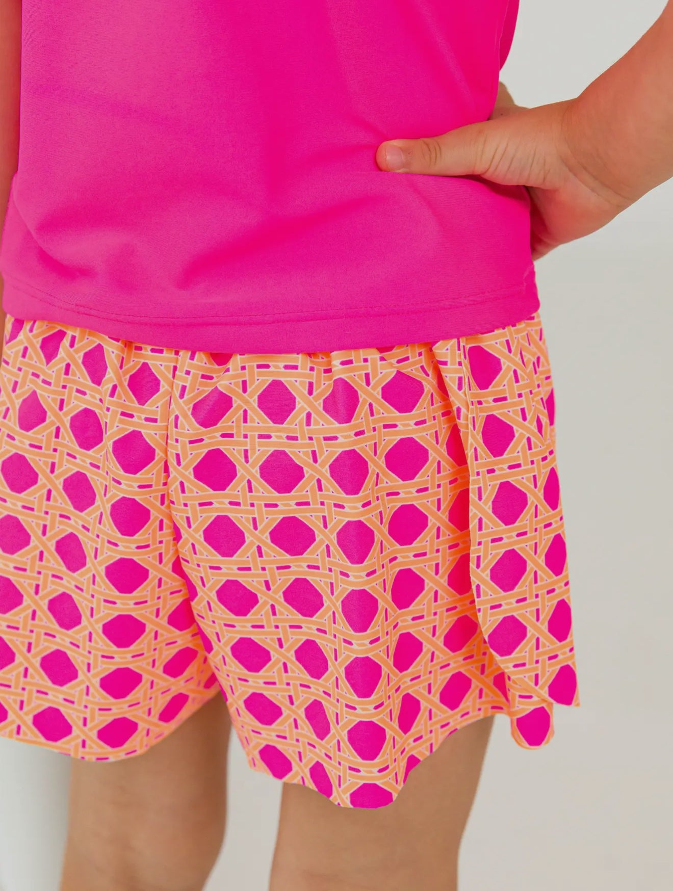 Neon Sherbet Cane Active Butterfly Shorts