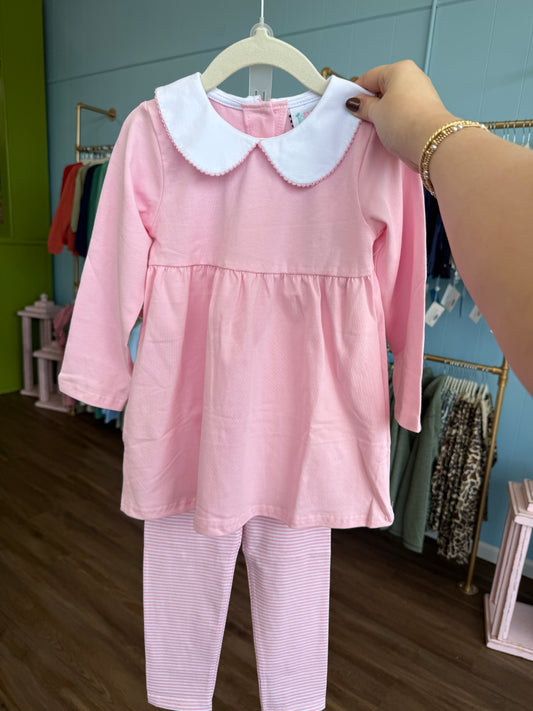 Charlotte Pant Set-Light Pink