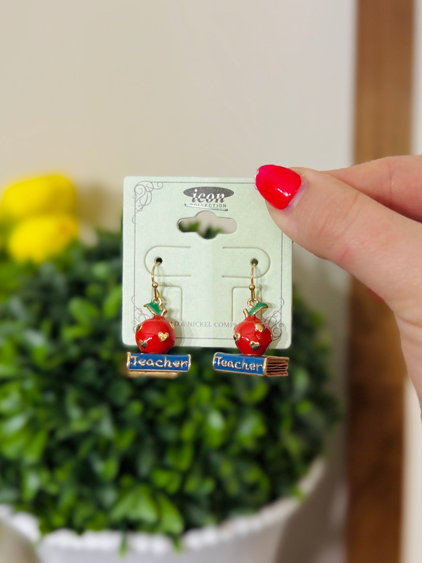 Bookworm Earrings