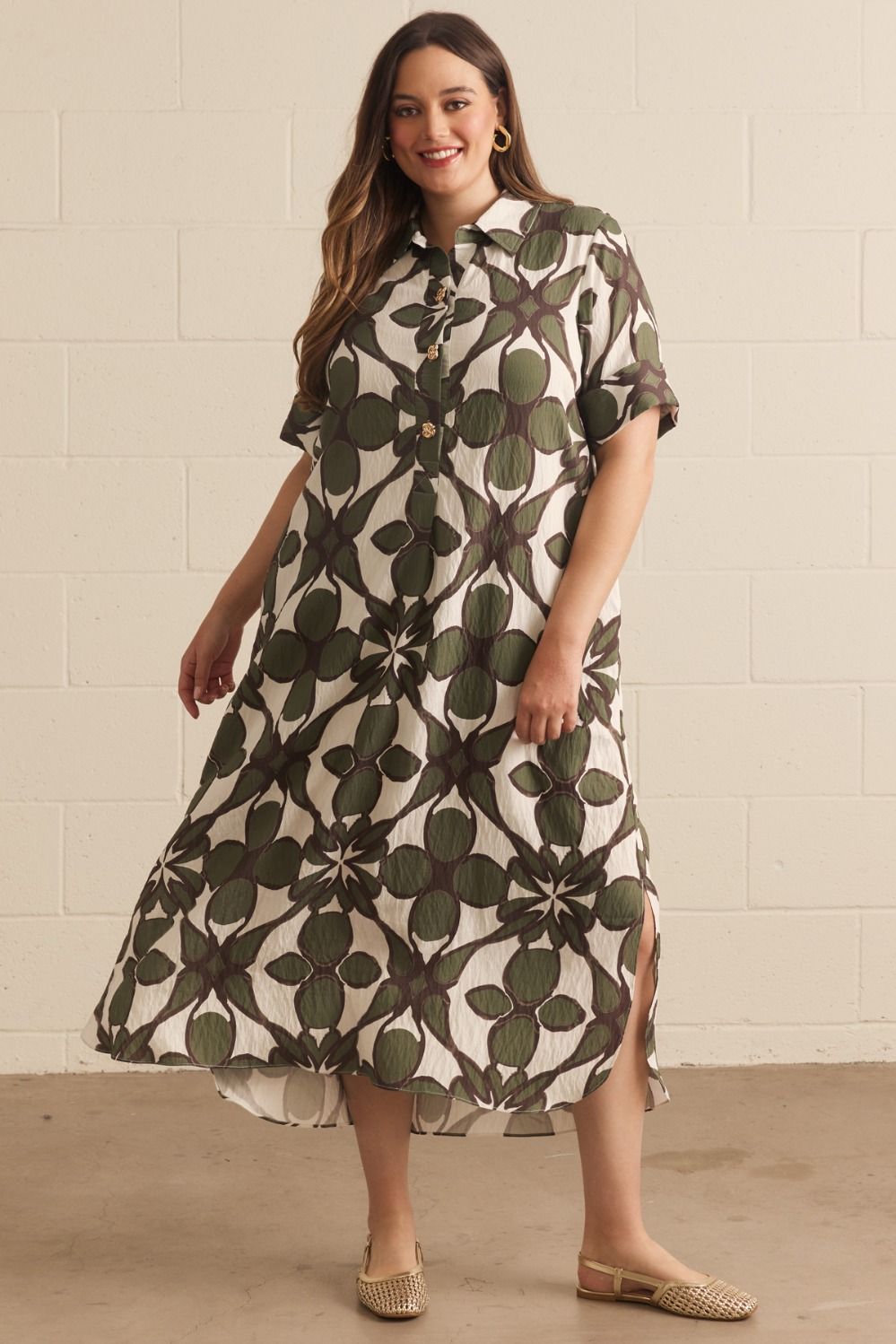 The Coraline Midi Dress-Regular/CURVY