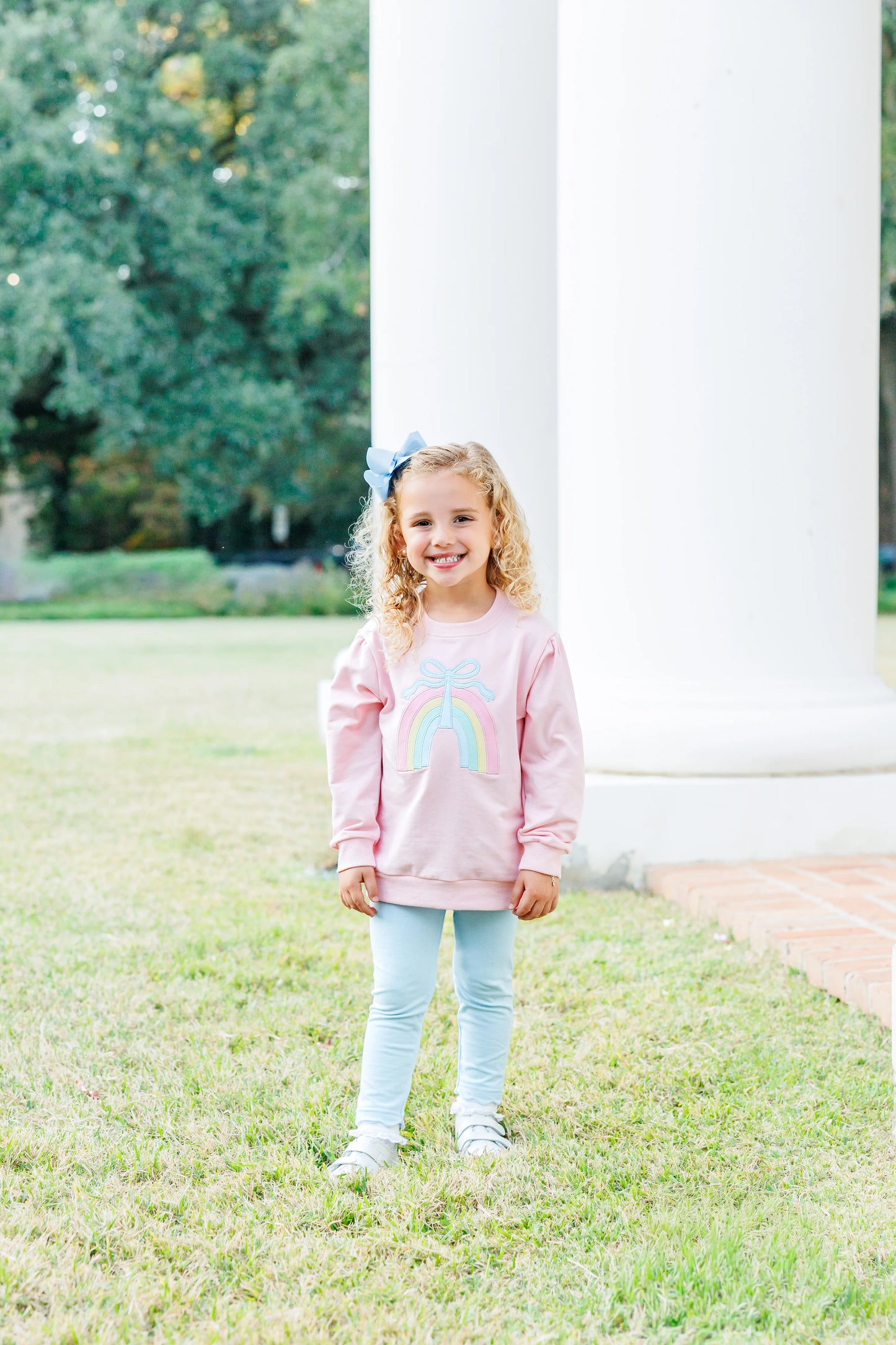 TSK French Terry Pullover-Rainbow