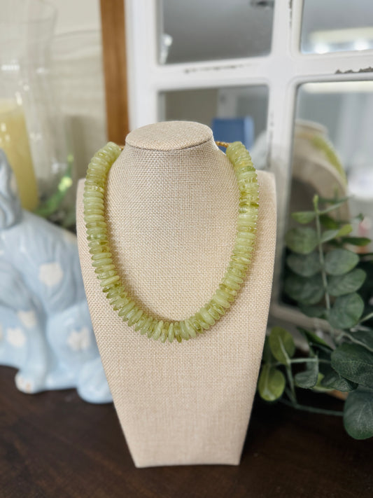 Color Rush Necklace-Green