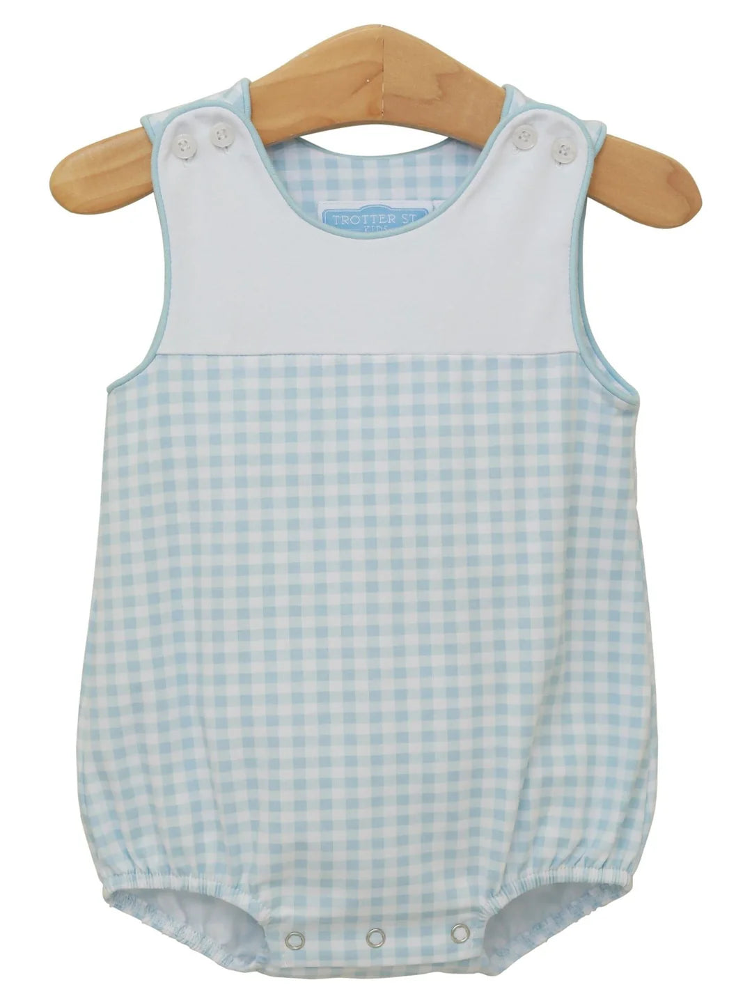 Madden Bubble-Light Blue Gingham