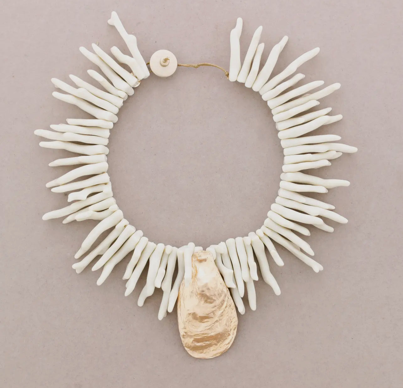 Under The Sea Necklace-White