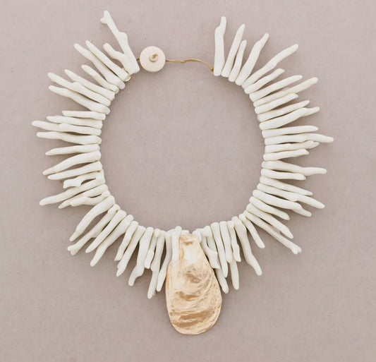 Under The Sea Necklace-White