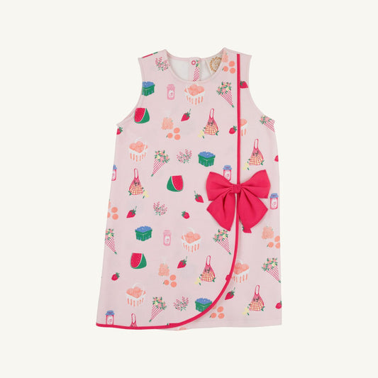 Wilma Faux Wrap Dress-Preppy Little Picnic