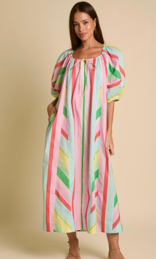 Fantastic Fawn Spring Sensation Midi Dress